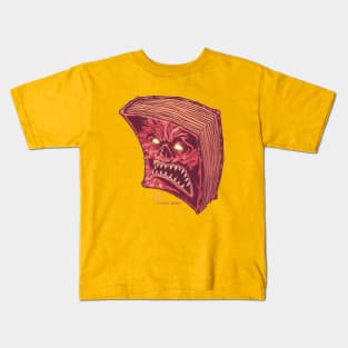 Necronomicon Ex Mortis - By Steve Chanks Kids T-Shirt